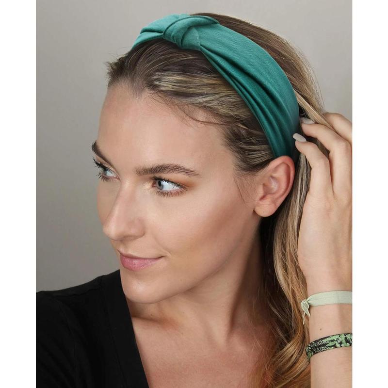 Headbands for Women African Boho Wide Hairband Headband Knotted Head Wraps Turbans Hair Accessories