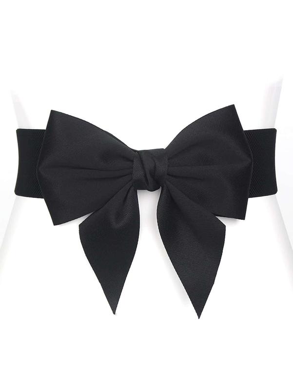 Bow Decor Wide Belt