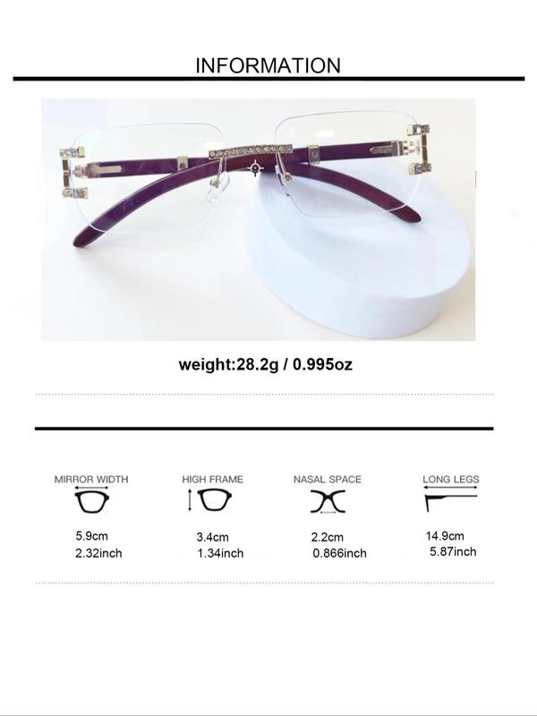 Unisex Vintage Square Frame Sunglasses, Trendy Sunglasses for Everyday Use, Fashion Accessories for Outdoor Activities