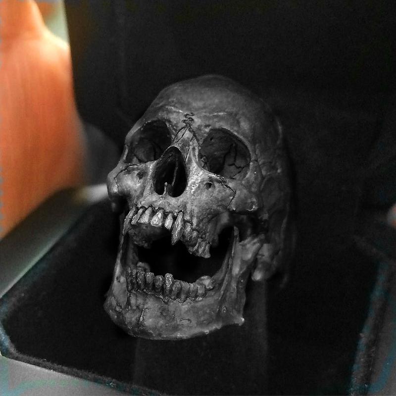 New accessories personalized skull men's rock gothic punk jewelry ring