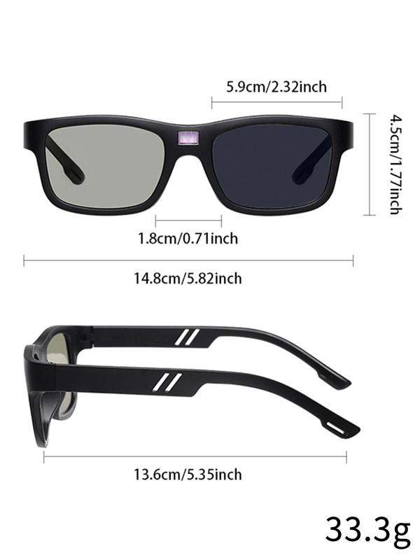 2024 Summer Uv400 Protective Sunglasses, Trendy Intelligent Instant Color Rich Girl Glasses for Everyday Use, Suitable for Driving Fishing Back To School, Fall Outfits, Fall Freshness Sunglass Women 2024