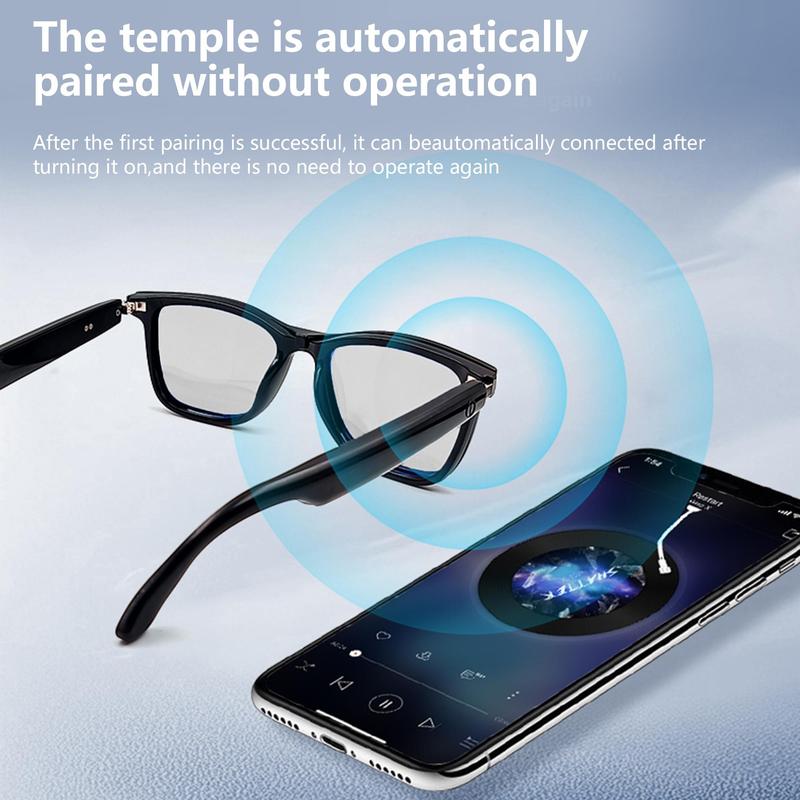 Smart Glasses, Smart Sunglasses for Men & Women, Driving Glasses, Smart Glasses for Fishing, Cycling, Traveling, Driving, Listening to Music, Driving Glasses