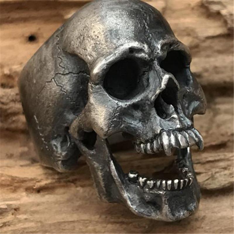 New accessories personalized skull men's rock gothic punk jewelry ring