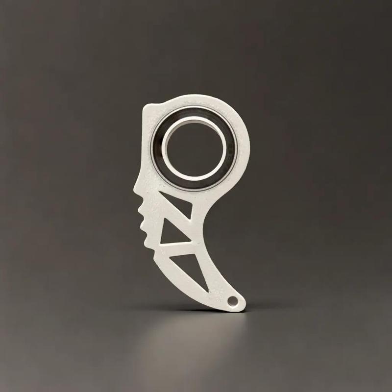 Stealth Spinner 1.0 - Fidget & Fun On The Go - Keychain Spinner - Keyrambit - Fidget Spinner - Keychain - The Perfect Gift!