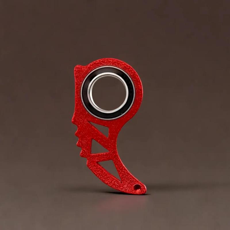 Stealth Spinner 1.0 - Fidget & Fun On The Go - Keychain Spinner - Keyrambit - Fidget Spinner - Keychain - The Perfect Gift!