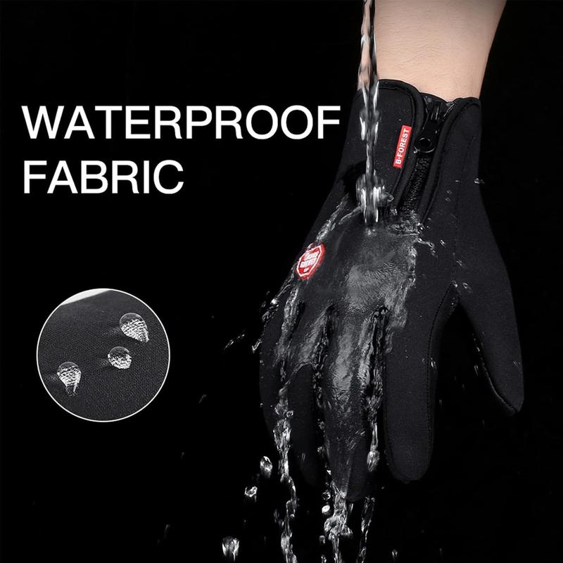 Winter Warm Gloves for Men and Women, with Windproof and  Features,  Touch Screen Texting Fingers for Work, Cycling, Driving