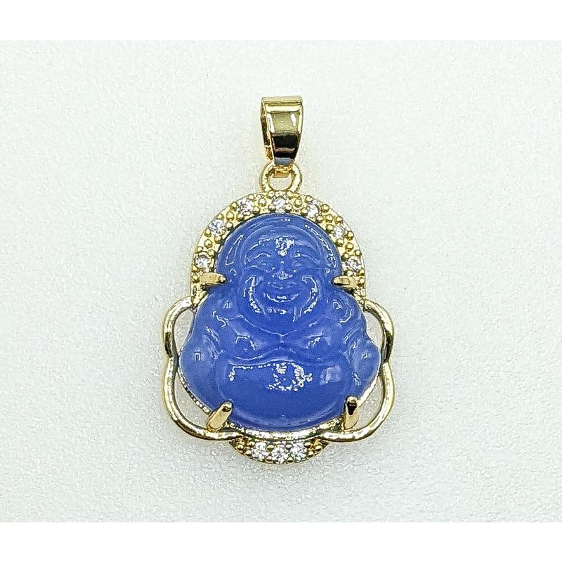 Plated Dainty Mini Buddha Pendant