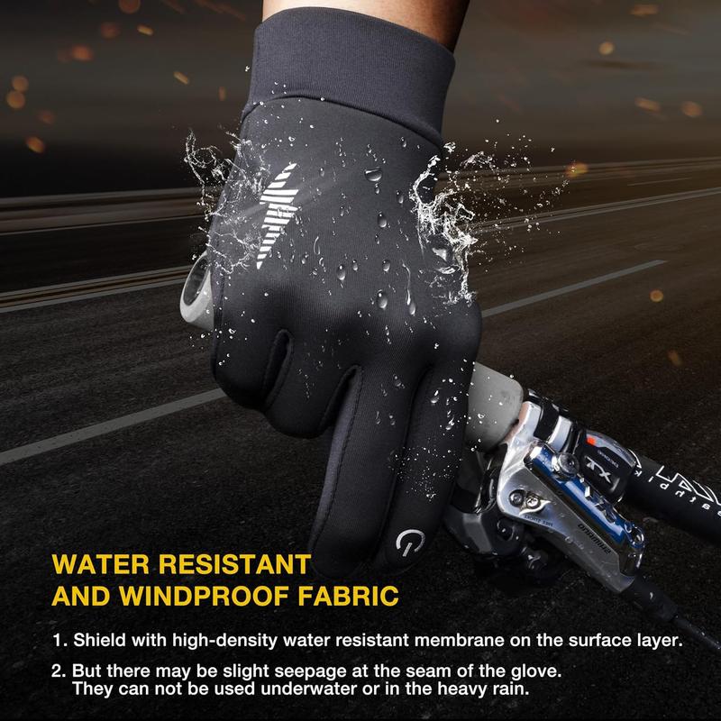 Winter Gloves Women Men Ski Snow Gloves Liner Warm Touch Screen Suitable for Running, Cycling, Riding, Hiking, Driving, Walking, Typing, Freezing Work, Sports, Football, Shooting, Gaming 102