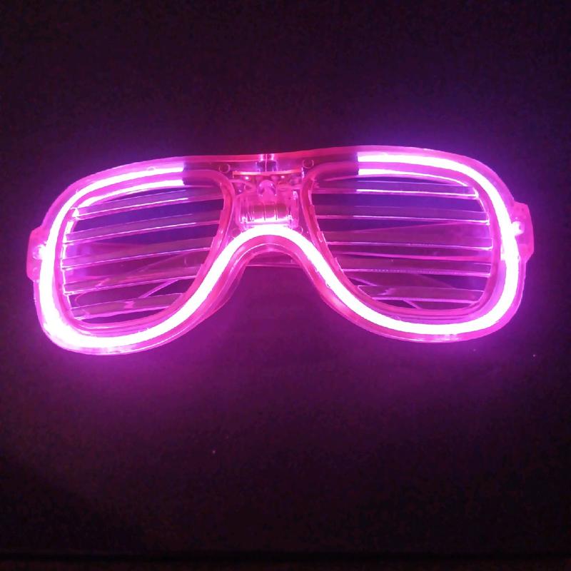 Light-Up Pink Glasses