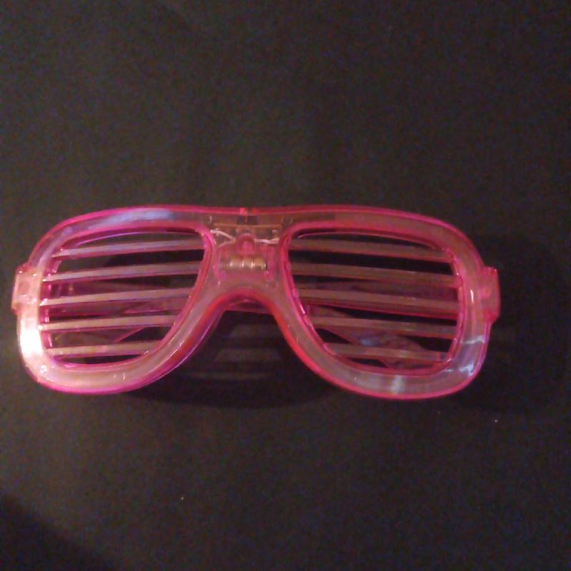 Light-Up Pink Glasses