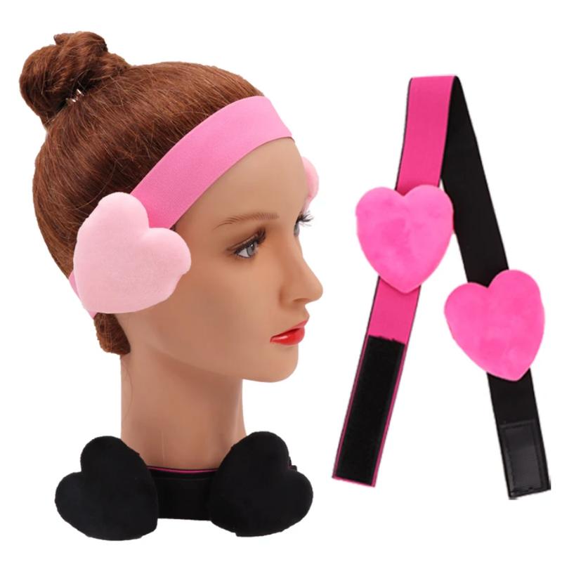 Wig Melt Lace Band Protective Heart Ear Covers Wig Frontal Edges Band