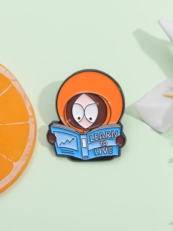 Cute Cartoon Astronaut Design Brooch, Fashion Alloy Badge for Backpack & Hat & Clothing Decor, Trendy All-match & Exquisite Accessories for Birthday Gift