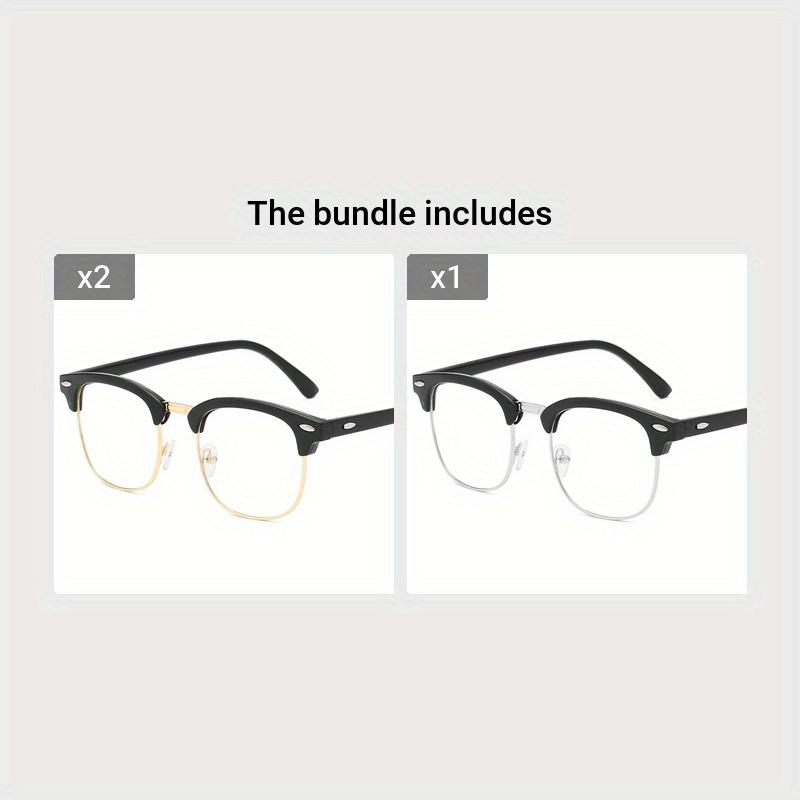 Classic Square Clear Lens Glasses Fashion Computer Gaming TV Phones Glasses For Women Men Relieve Eye Fatigue