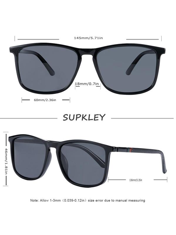 Simple Sunglasses for Women for Summer Vacation Large Square Frame Fashion Summer Glasses Trends 2024 for Men, Trendy Accessories for Daily Life As Gift