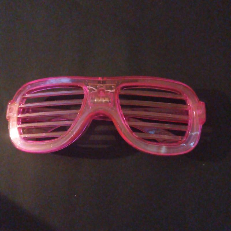 Light-Up Pink Glasses