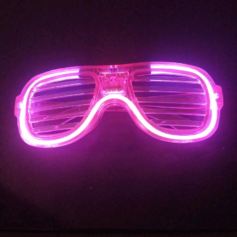 Light-Up Pink Glasses