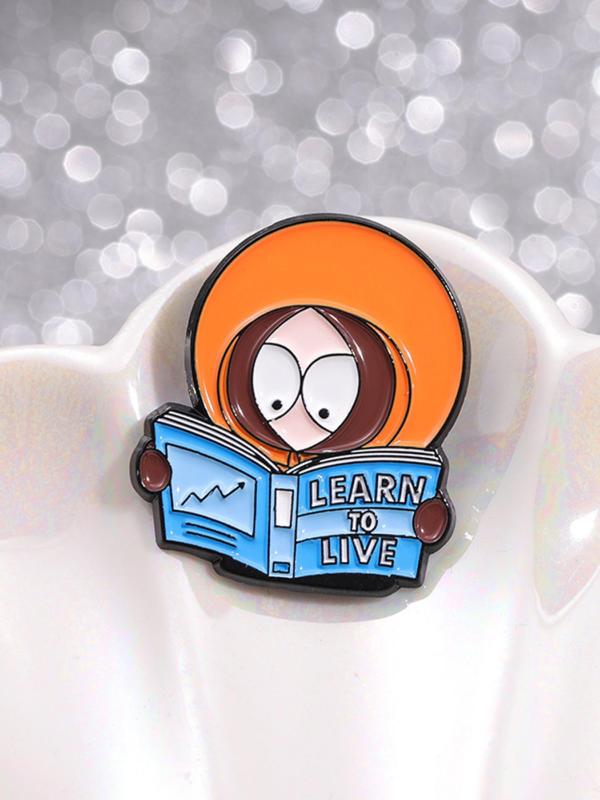 Cute Cartoon Astronaut Design Brooch, Fashion Alloy Badge for Backpack & Hat & Clothing Decor, Trendy All-match & Exquisite Accessories for Birthday Gift