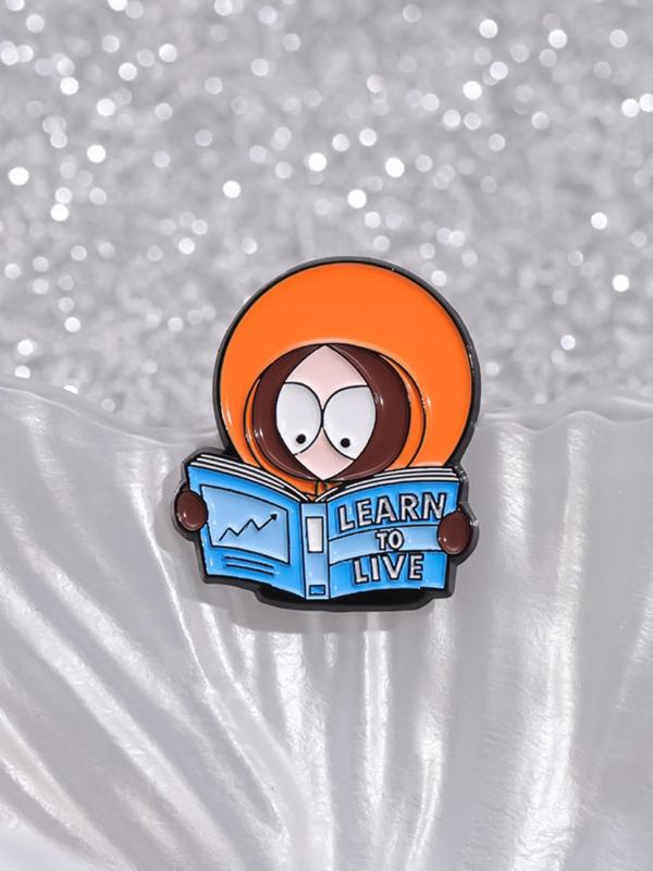 Cute Cartoon Astronaut Design Brooch, Fashion Alloy Badge for Backpack & Hat & Clothing Decor, Trendy All-match & Exquisite Accessories for Birthday Gift