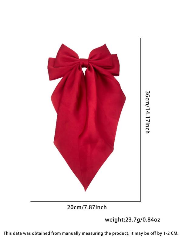 Women's Elegant Bowknot Design Hair Clip, Cute Trendy Hair Clip, Fashionable Hair Accessories for Daily & Party Decoration