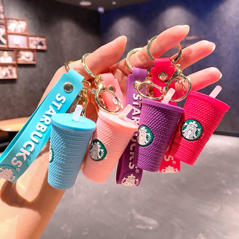 Coffee Cup Keychain - Premium Miniature Coffee Cup Keychain for Coffee Lovers - Perfect for Bags, Keys, and Gifts, Small