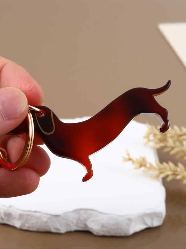 Cute Dog Design Keychain, Bone Pendant Keychain for Women & Men, Cute Accessory for Bag Decoration