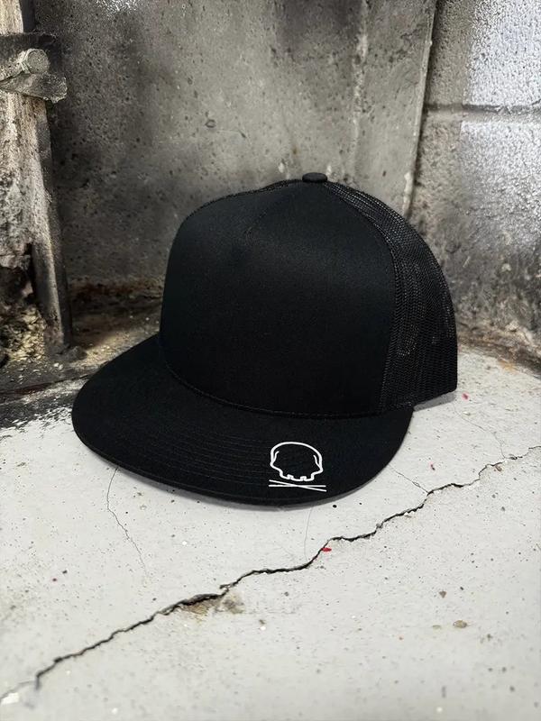 WORK HARDER SIDE STYLE BLACK HAT