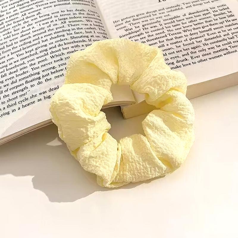 IPRO HAIR One Count Hair Scrunchies Different Color Style For Women