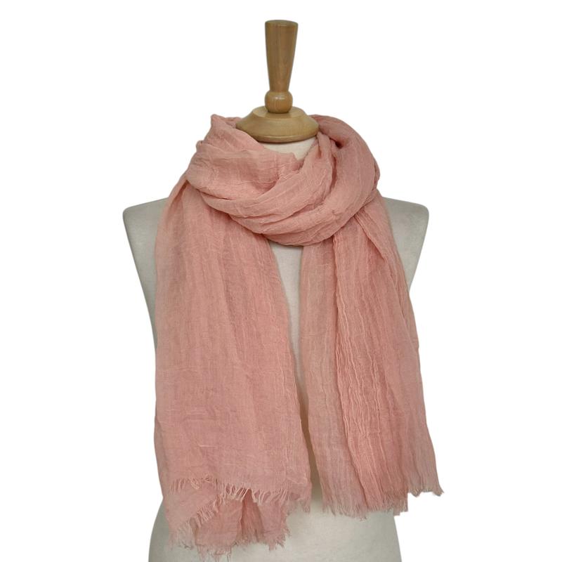 Women's Scarf Collection: Floral Printed, Solid Color, and Tie-Dye Scarves - Lightweight and Soft