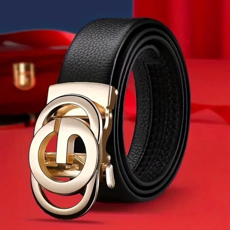 Letter G Buckle Trendy Versatile Belt, Men's Casual Business Formal Belt, Ideal Choice For Gift guy