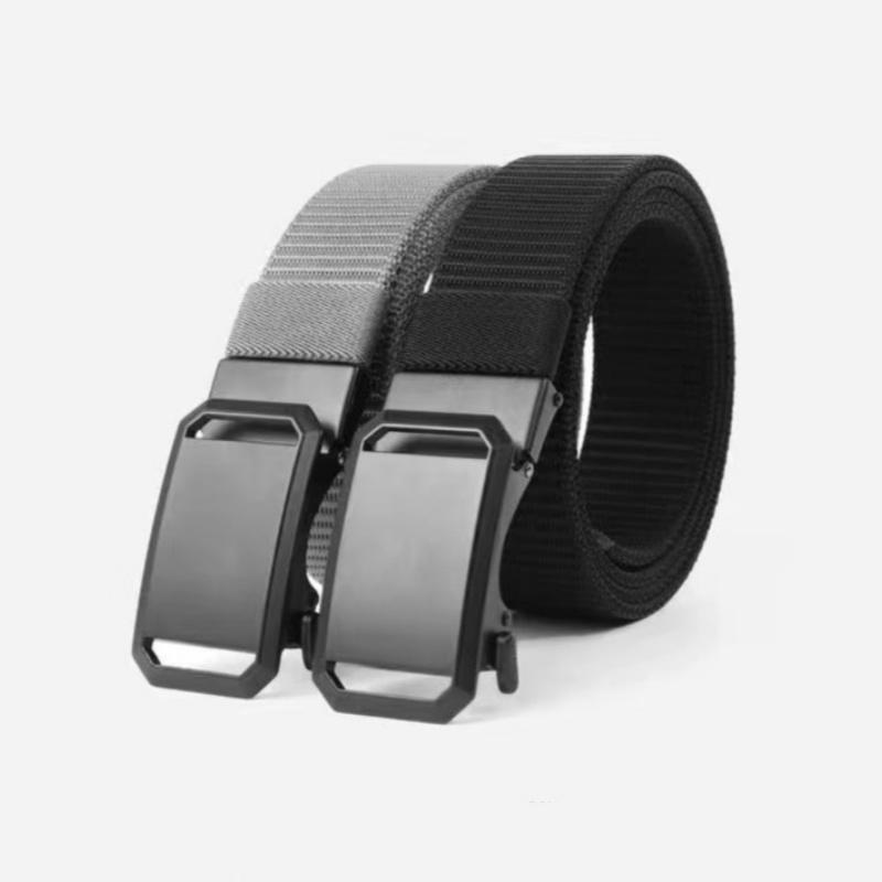 Cloth calls toothless automatic buckle men's casual belt tactical outdoor belt youth military training calls