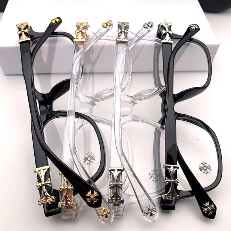 Chrome Heart Square Eyed Glasses for Men and Women - High End Unique Accessories