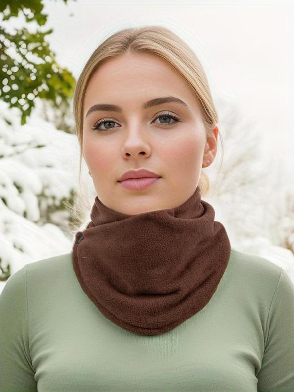 Minimalist Solid Color Scarf, Casual Soft Warm Shawl for Fall & Winter, Fashion Accessories for Men & Women, Warm and Stylish Scarf for Daily Wear, Suitable for Both Men and Women's Casual Outings