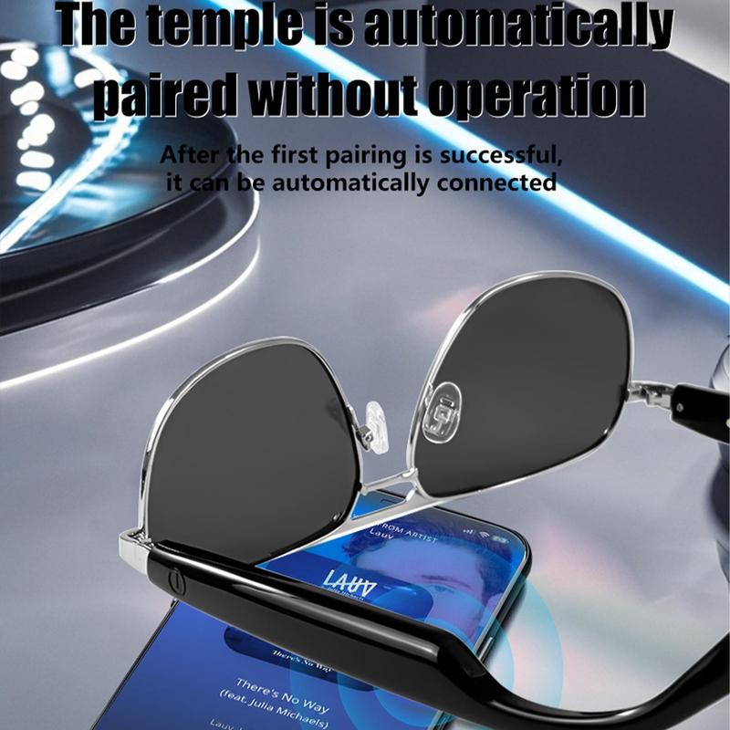 PengTeng Smart Glasses, Wireless Headphones Sunglasses for Listening To Music & Calling, Creative Smart Sports Sunglasses, Smart Glasses for Men & Women