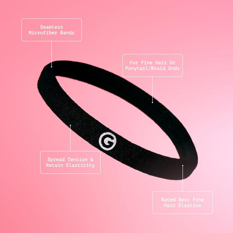 Fine Fit Hair Bands 9PC