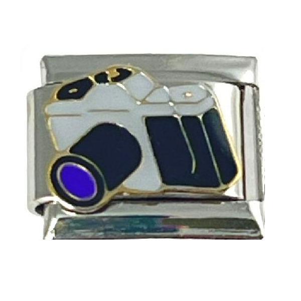 Italian Charm Link 9mm Camera Charm - Unisex