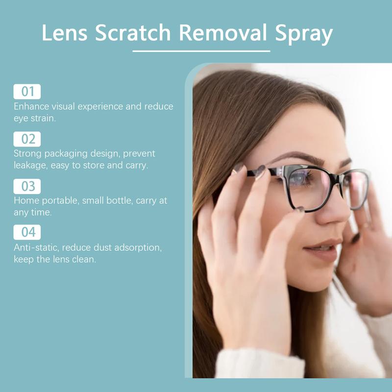 Lens Scratch Remover for Refurbished Spectacle Lenses - Glass Blur Conditioner