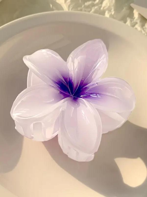 Flower Design Hair Claw, Casual and Versatile Hair Accessories for Women, Elegant All-match Fashion Accessories for Daily Wear